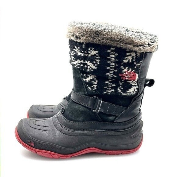 The North Face Women's 6.5 Winter Snow Boots Primaloft Waterproof Faux Shearling - Picture 1 of 11